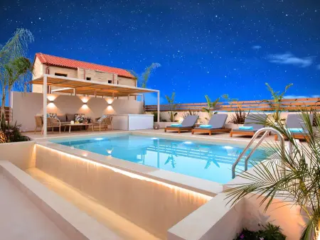 Location maison à Georgioupoli, Hidden Gem Villa Pool und Jaccuzzi