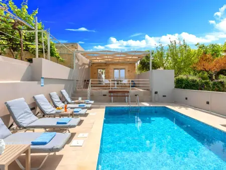 Location maison à Georgioupoli, Cretan Breeze Villa Beheizter privater Swimmingpool