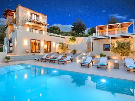 Location maison à Georgioupoli, Soluna Villa Privater Pool