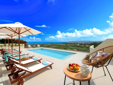Soluna Villa Privater Pool, Location Maison 10 personnes à Georgioupoli - Photo 3
