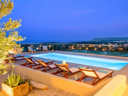Soluna Villa Privater Pool, Location Maison 10 personnes à Georgioupoli - Photo 38