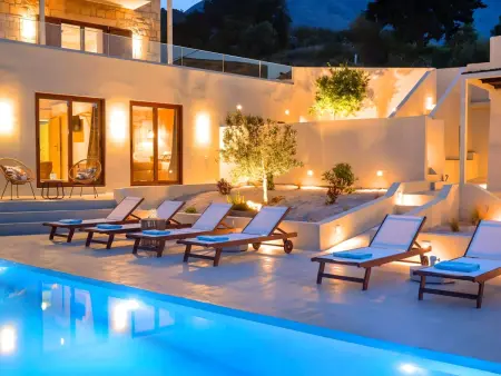 Soluna Villa Privater Pool, Location Maison 10 personnes à Georgioupoli - Photo 39