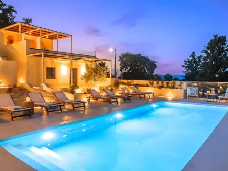 Soluna Villa Privater Pool, Location Maison 10 personnes à Georgioupoli - Photo 40