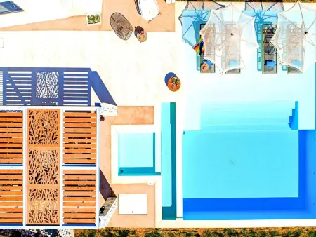 Blue Lake Villa Beheizter Pool, Location Maison 8 personnes à Georgioupoli - Photo 5