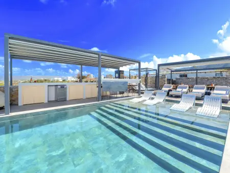 Grey Grand Villa Privater Pool, Location Maison 12 personnes à Georgioupoli - Photo 4