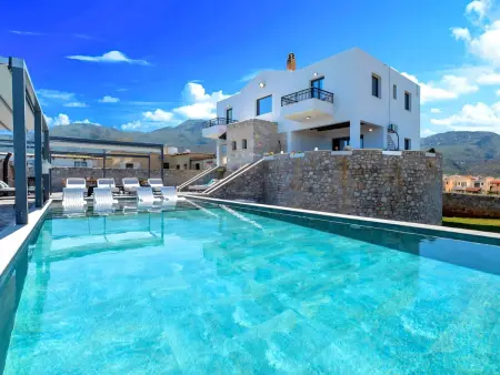 Grey Grand Villa Privater Pool, Location Maison 12 personnes à Georgioupoli - Photo 8