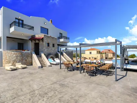 Grey Grand Villa Privater Pool, Location Maison 12 personnes à Georgioupoli - Photo 11