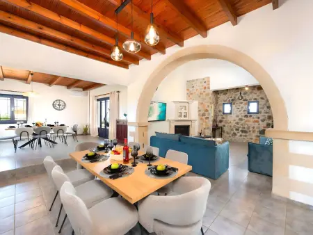 Grey Grand Villa Privater Pool, Location Maison 12 personnes à Georgioupoli - Photo 16