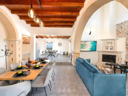 Grey Grand Villa Privater Pool, Location Maison 12 personnes à Georgioupoli - Photo 17