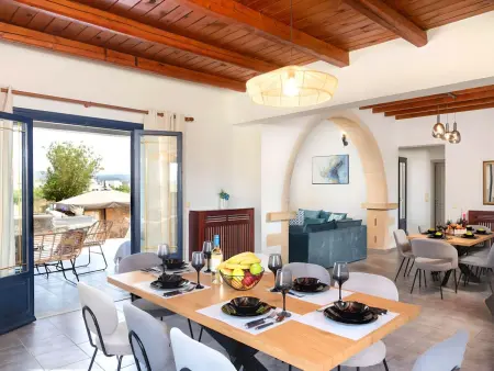 Grey Grand Villa Privater Pool, Location Maison 12 personnes à Georgioupoli - Photo 19