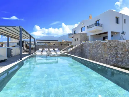 Grey Grand Villa Privater Pool, Location Maison 12 personnes à Georgioupoli - Photo 32