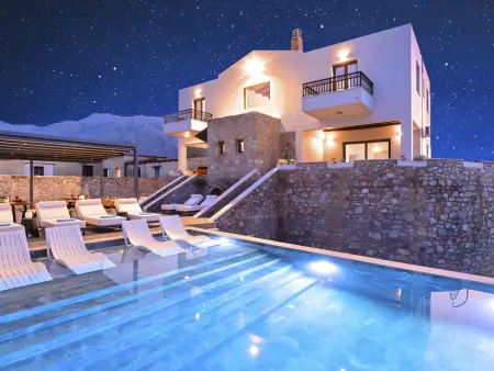 Grey Grand Villa Privater Pool, Location Maison 12 personnes à Georgioupoli - Photo 39