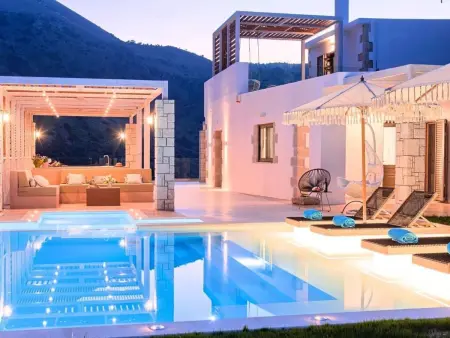 Blue Lake Villa, Location Maison 8 personnes à Georgioupoli - Photo 30