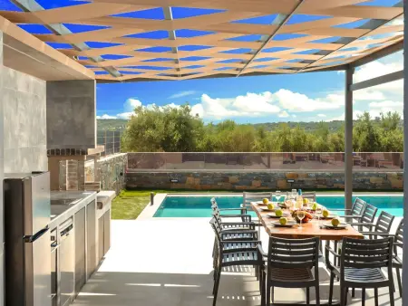 Stafa Villa Privater Pool, Location Maison 12 personnes à Georgioupoli - Photo 6