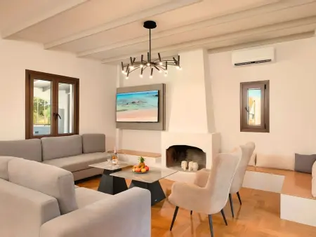Stafa Villa Privater Pool, Location Maison 12 personnes à Georgioupoli - Photo 11