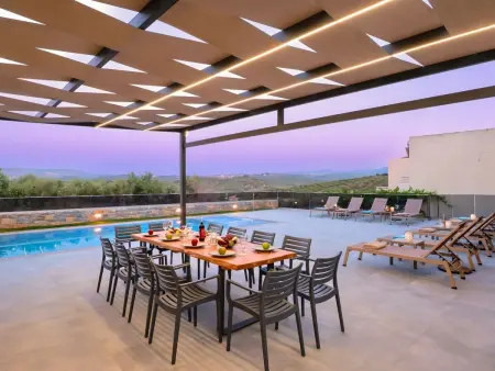 Stafa Villa Privater Pool, Location Maison 12 personnes à Georgioupoli - Photo 33