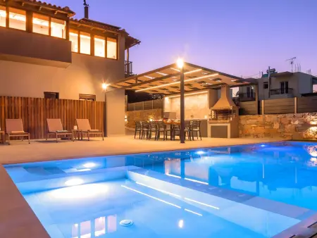 Stafa Villa Privater Pool, Location Maison 12 personnes à Georgioupoli - Photo 35
