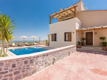 Family Villa Privater Pool Grillplatz Meerblick, Location Maison 5 personnes à Adele - Photo 8