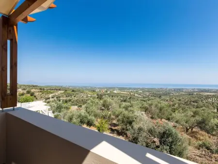 Family Villa Privater Pool Grillplatz Meerblick, Location Maison 5 personnes à Adele - Photo 12