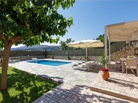 Location maison à Adele, Ruhige Villa mit privatem Pool, BBQ und Kinderbe