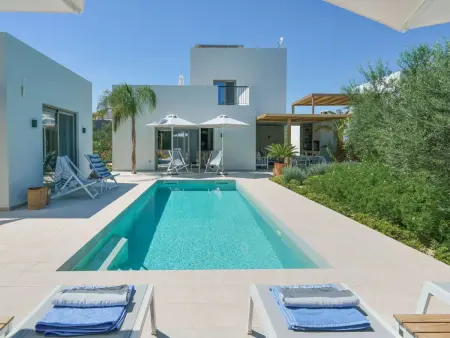 Location maison à Adele, Neue moderne Villa Tessera mit privatem Pool und Grillplatz