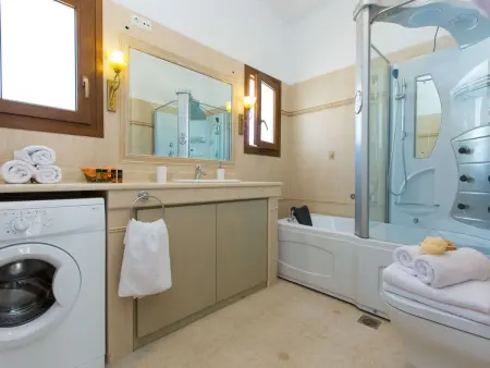Villa  Kampos  mit eigenem Pool, Location Maison 10 personnes à Roumeli - Photo 4