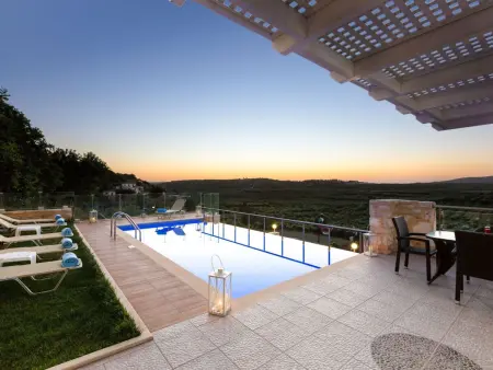 Villa  Kampos  mit eigenem Pool, Location Maison 10 personnes à Roumeli - Photo 19