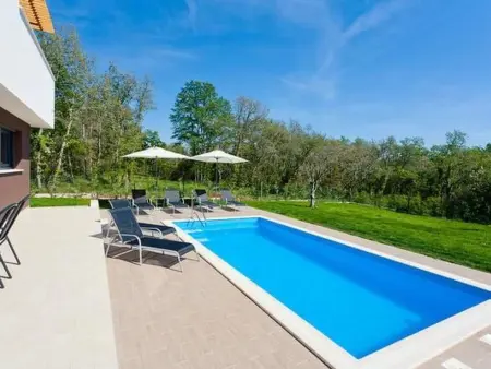 Designvilla mit Dachterrasse und Panoramablick, Maison 8 personnes à Novigrad (Istra) - Photo 3