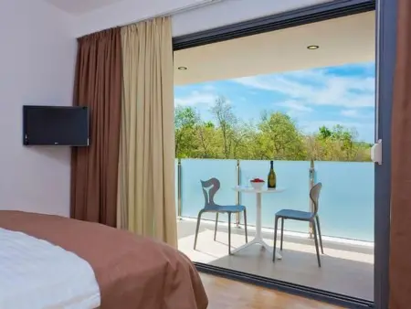 Designvilla mit Dachterrasse und Panoramablick, Maison 8 personnes à Novigrad (Istra) - Photo 14