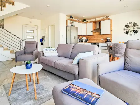 Maison moderne 6 personnes avec vue mer à Novigrad : photo 8