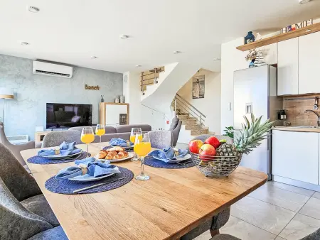 Maison moderne 6 personnes avec vue mer à Novigrad : photo 14