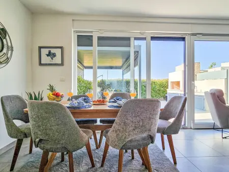 Maison moderne 6 personnes avec vue mer à Novigrad : photo 18