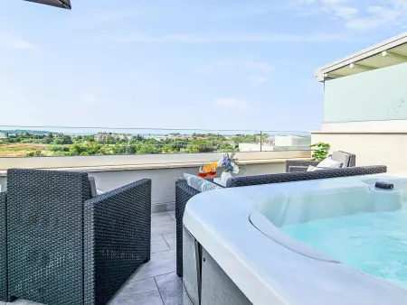 Maison moderne 6 personnes avec vue mer à Novigrad : photo 52