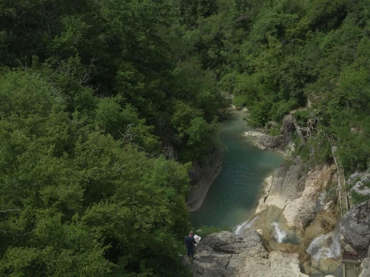 Maison istrienne traditionnelle à Kotli, piscine partagée - Photo 21
