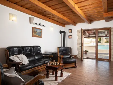 Villa en pierre avec piscine chauffée près de Pazin, Istrie : photo 4