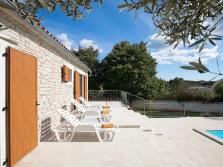 Maison avec piscine privée chauffée près de Pazin, Istrie : photo 42