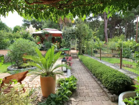 Maison Bella à Poreč : jardin privé et jacuzzi : photo 23
