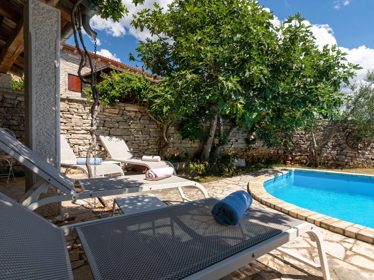 Casa Celeste, maison en pierre d'Istrie avec piscine - Photo 12