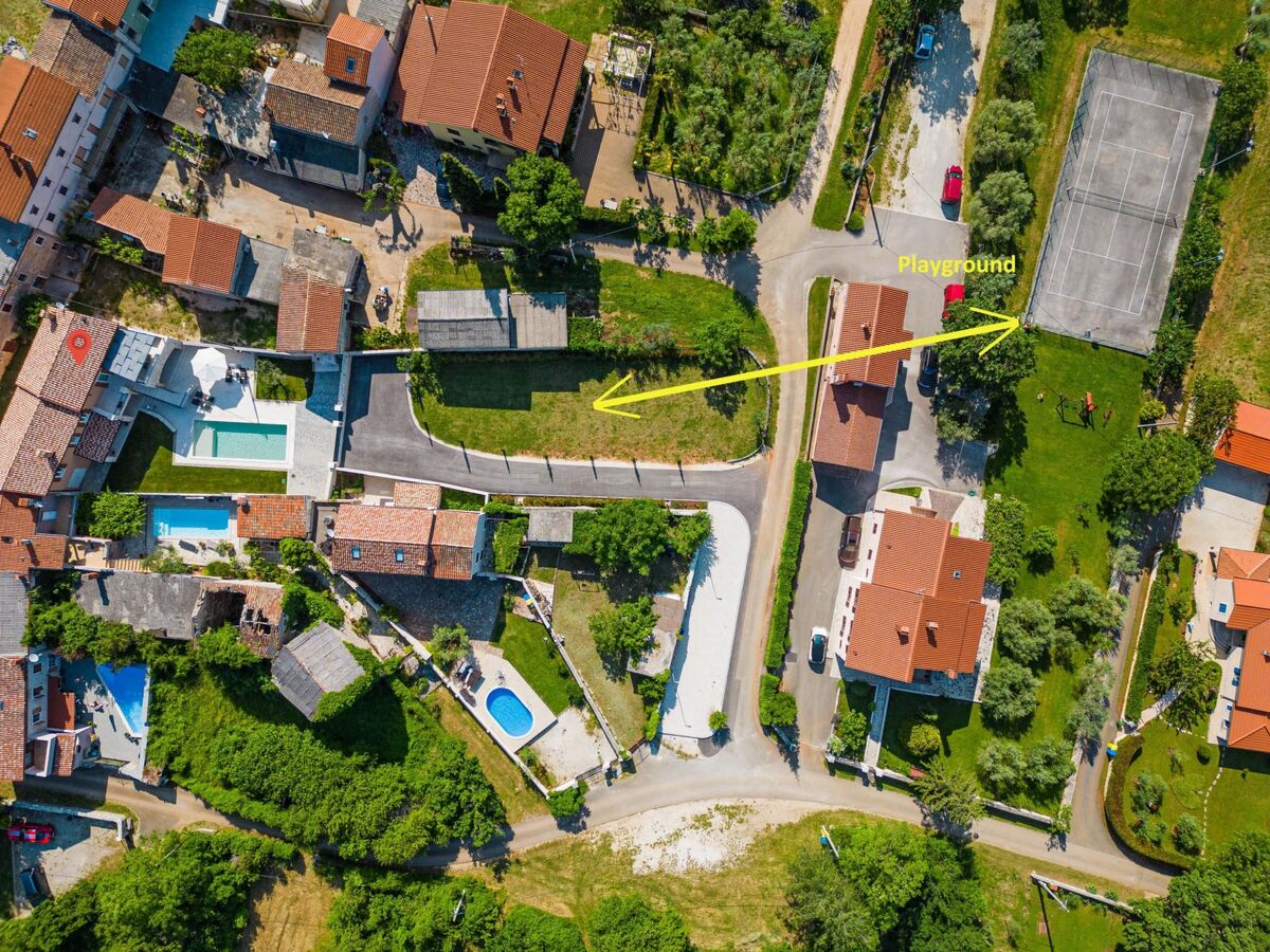 Villa Grande à Juršići, piscine et courts de sport - Photo 45