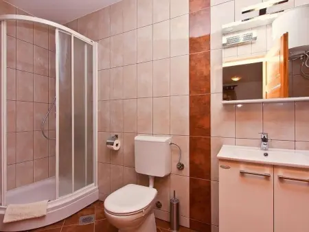 Maison en pierre Peresiji, piscine et cuisine extérieure : photo 7