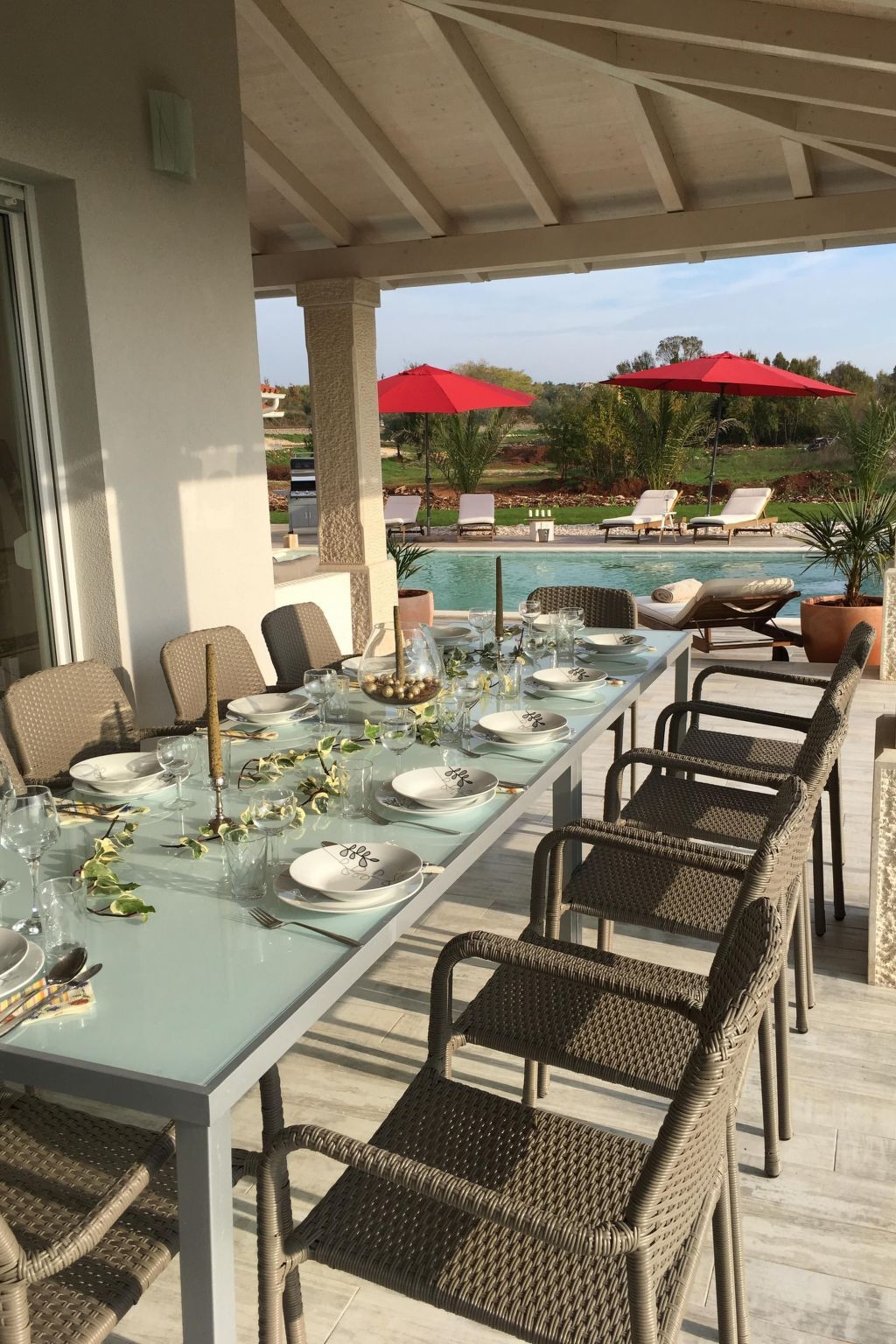 Villa avec piscine d'eau salée, sauna et jacuzzi à Vodnjan - Photo 18