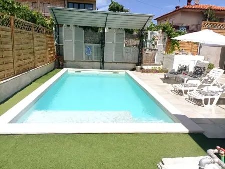 Holiday House Memi, maison 6 pers. avec piscine privée : photo 43
