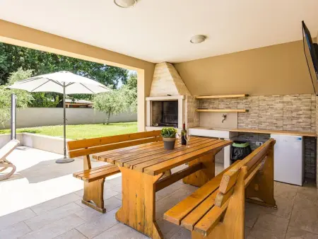 Villa Markulin, 3 chambres avec piscine privée à Šišan : photo 39