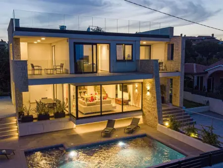 Villa Rosarol à Ližnjan : piscine privée, 4 chambres : photo 16