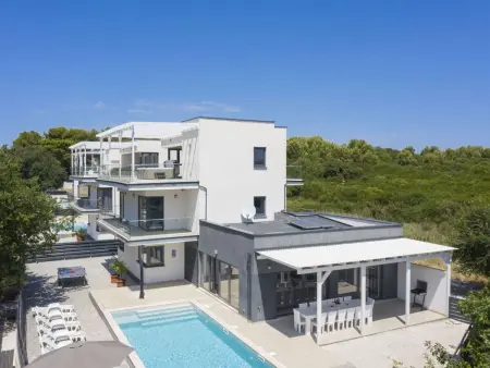 Villa Luna, 6 chambres avec piscine et sauna à Pula : photo 46