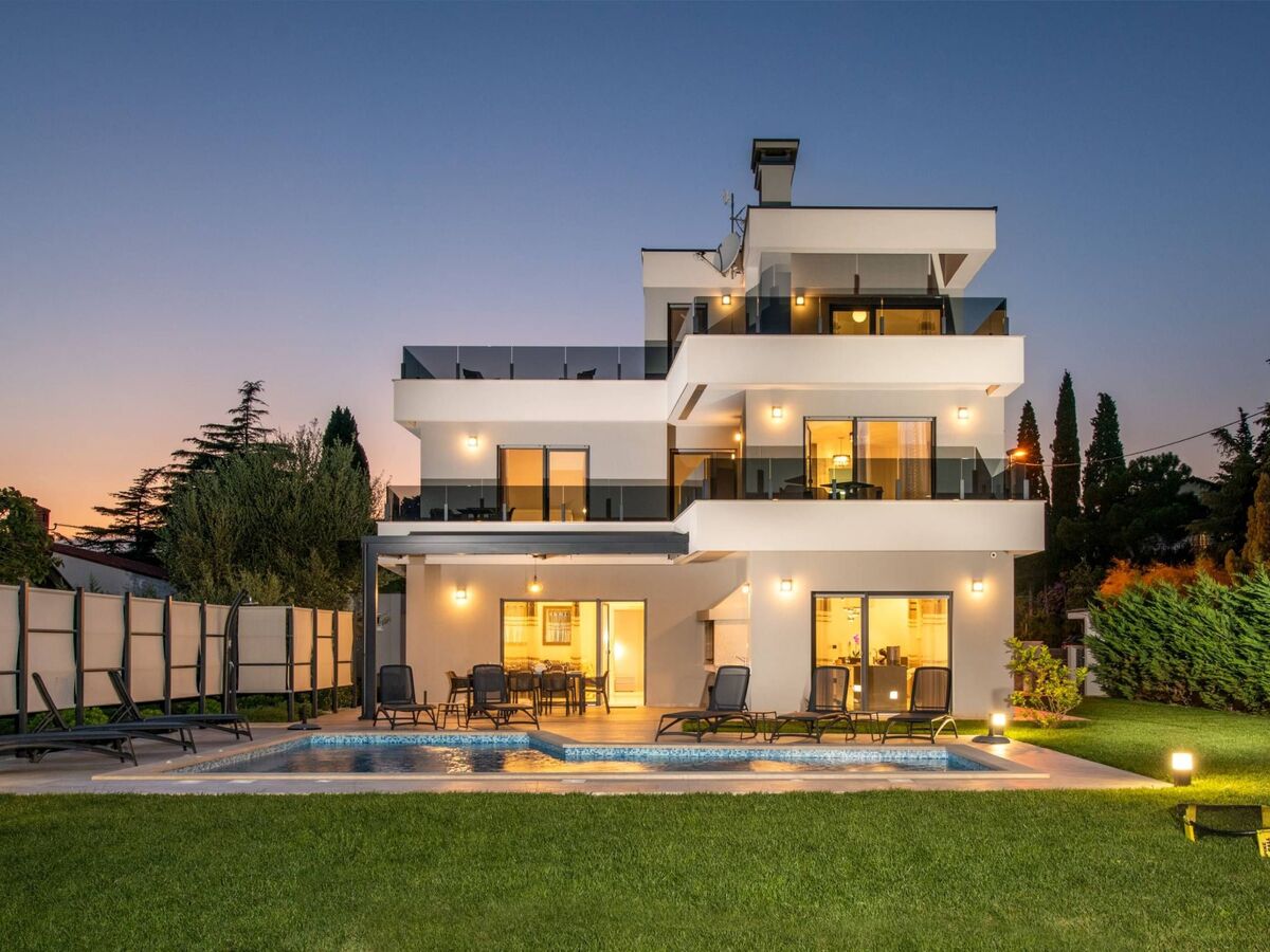 Villa K Premantura : piscine chauffée et vue mer - Photo 1