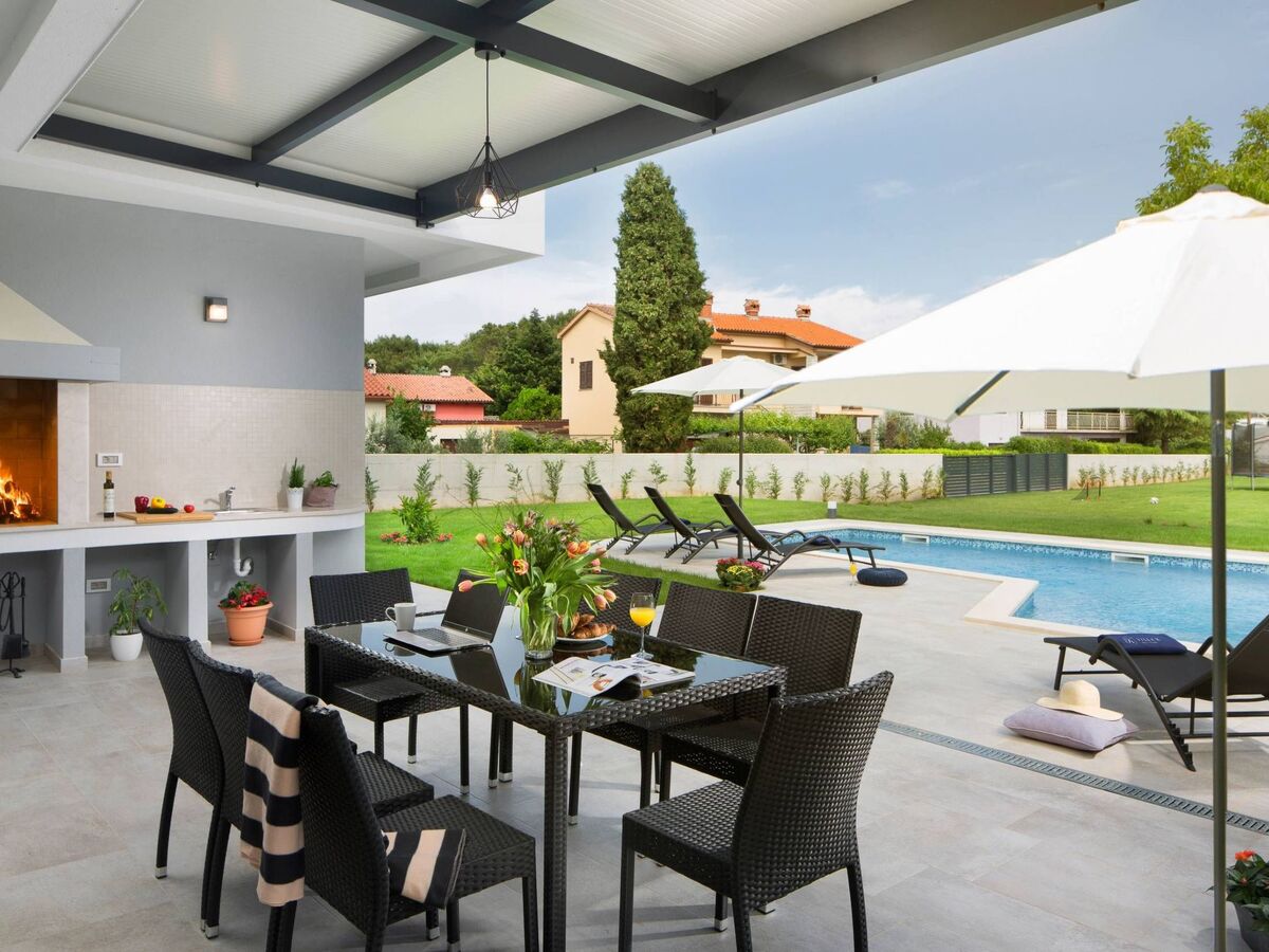 Villa K Premantura : piscine chauffée et vue mer - Photo 6