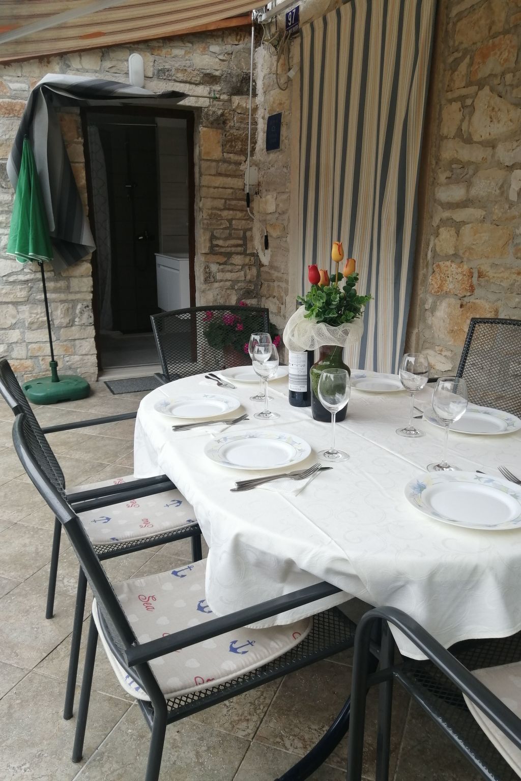 Villa Vickovi à Rakalj, piscine partagée 6 pers. - Photo 21