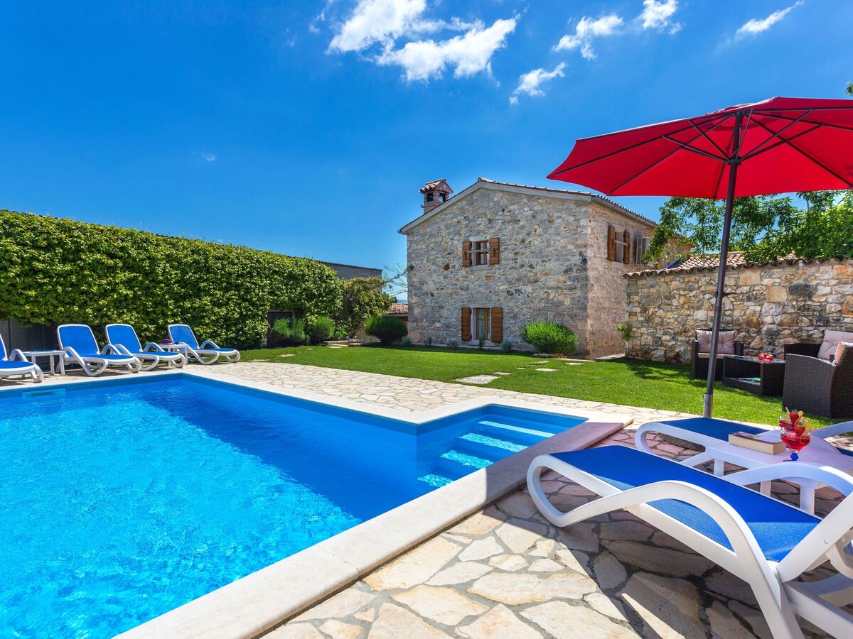 Maison pierre Istrie avec piscine privée à Barban - Photo 1