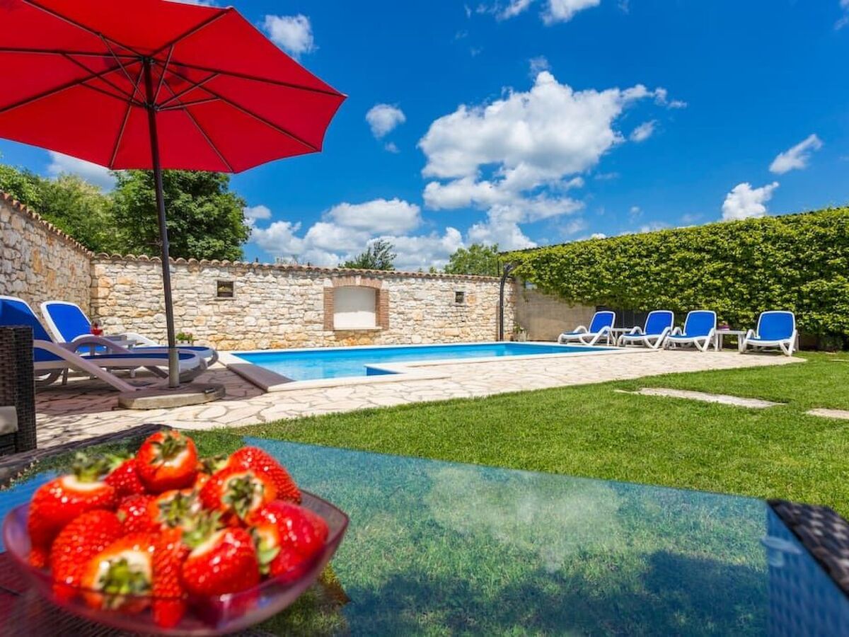 Maison pierre Istrie avec piscine privée à Barban - Photo 3